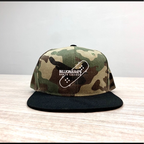 camo skate hat